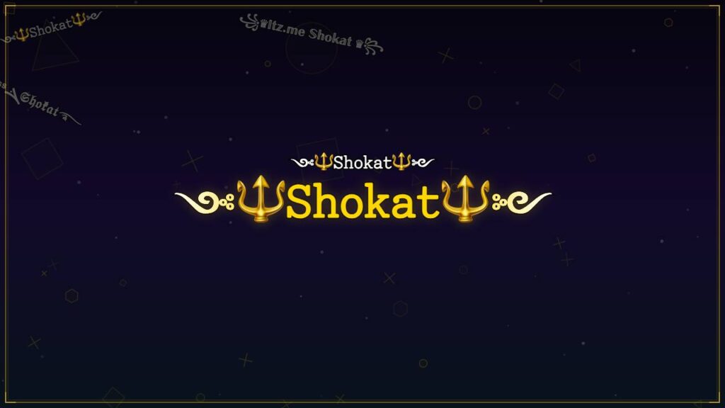༺🔱𝚂𝚑𝚘𝚔𝚊𝚝🔱༻ – Shokat Stylish Name