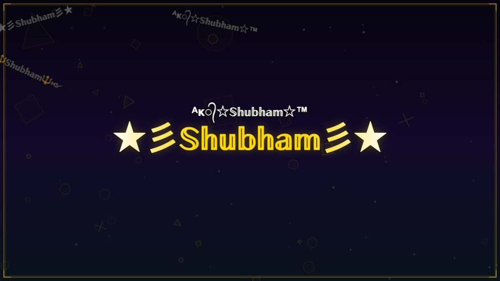 ★彡𝕊𝕙𝕦𝕓𝕙𝕒𝕞彡★ – Shubham Stylish Name