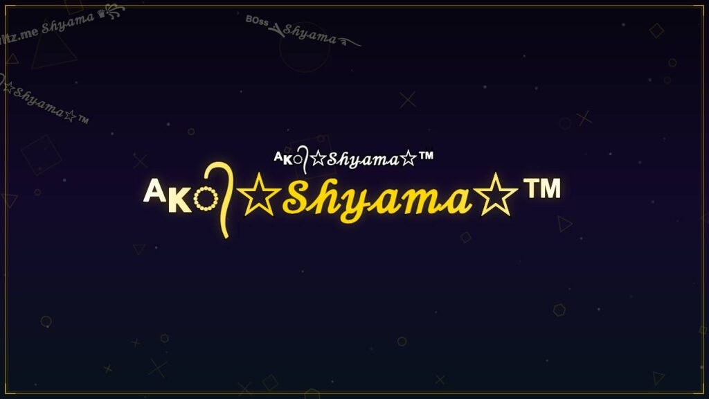 ᴬᴋ᭄☆𝒮𝒽𝓎𝒶𝓂𝒶☆™ – Shyama Stylish Name