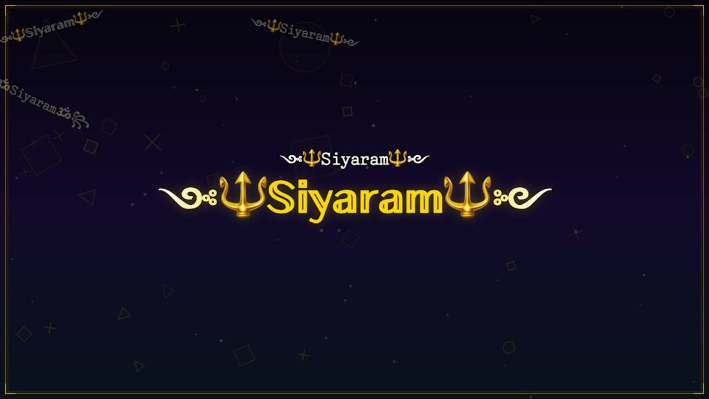 ༺🔱𝕊𝕚𝕪𝕒𝕣𝕒𝕞🔱༻ – Siyaram Stylish Name