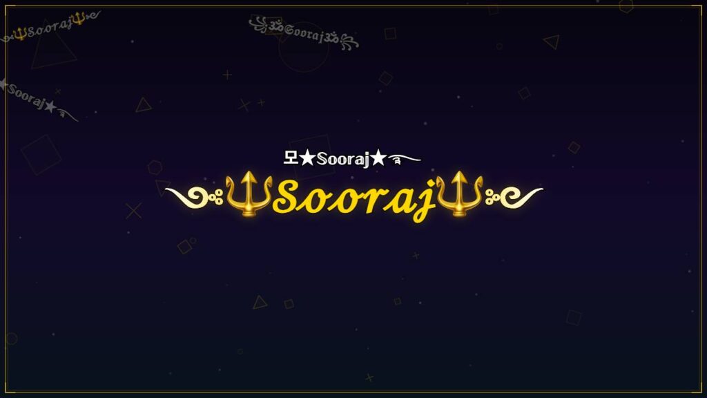 ༺🔱𝒮ℴℴ𝓇𝒶𝒿🔱༻ – Sooraj Stylish Name