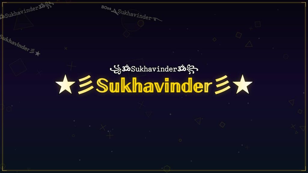 ★彡𝕊𝕦𝕜𝕙𝕒𝕧𝕚𝕟𝕕𝕖𝕣彡★ – Sukhavinder Stylish Name