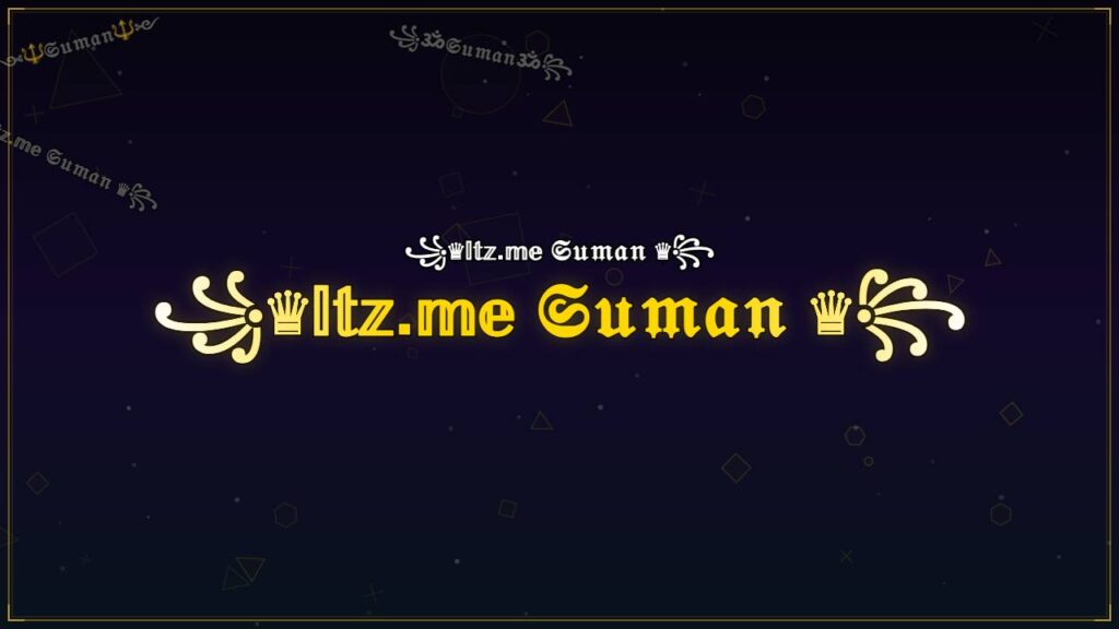 ꧁♛𝕀𝕥𝕫.𝕞𝕖 𝔖𝔲𝔪𝔞𝔫 ♛꧂ – Suman Stylish Name