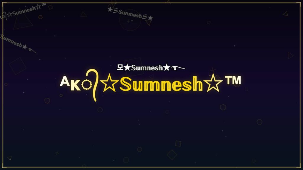 ᴬᴋ᭄☆𝕊𝕦𝕞𝕟𝕖𝕤𝕙☆™ – Sumnesh Stylish Name