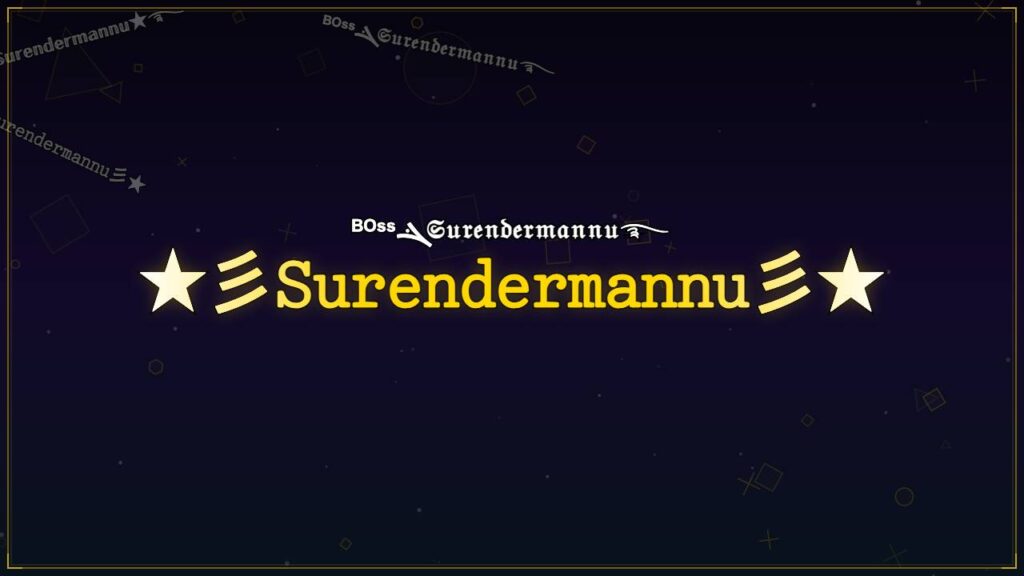 ★彡𝚂𝚞𝚛𝚎𝚗𝚍𝚎𝚛𝚖𝚊𝚗𝚗𝚞彡★ – Surendermannu Stylish Name