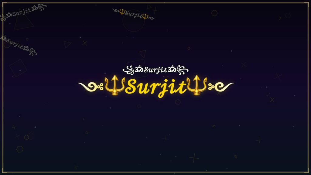 ༺🔱𝒮𝓊𝓇𝒿𝒾𝓉🔱༻ – Surjit Stylish Name