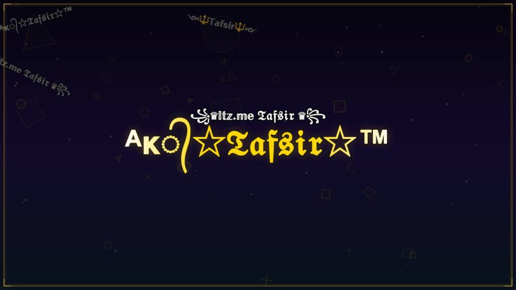 ᴬᴋ᭄☆𝔗𝔞𝔣𝔰𝔦𝔯☆™ – Tafsir Stylish Name