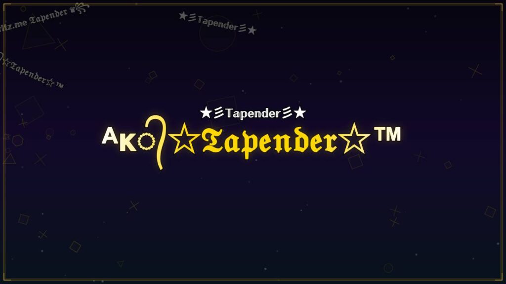 ᴬᴋ᭄☆𝔗𝔞𝔭𝔢𝔫𝔡𝔢𝔯☆™ – Tapender Stylish Name
