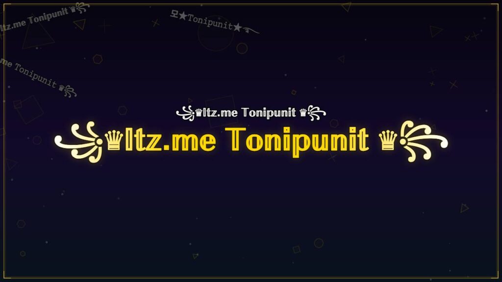 ꧁♛𝕀𝕥𝕫.𝕞𝕖 𝕋𝕠𝕟𝕚𝕡𝕦𝕟𝕚𝕥 ♛꧂ – Tonipunit Stylish Name