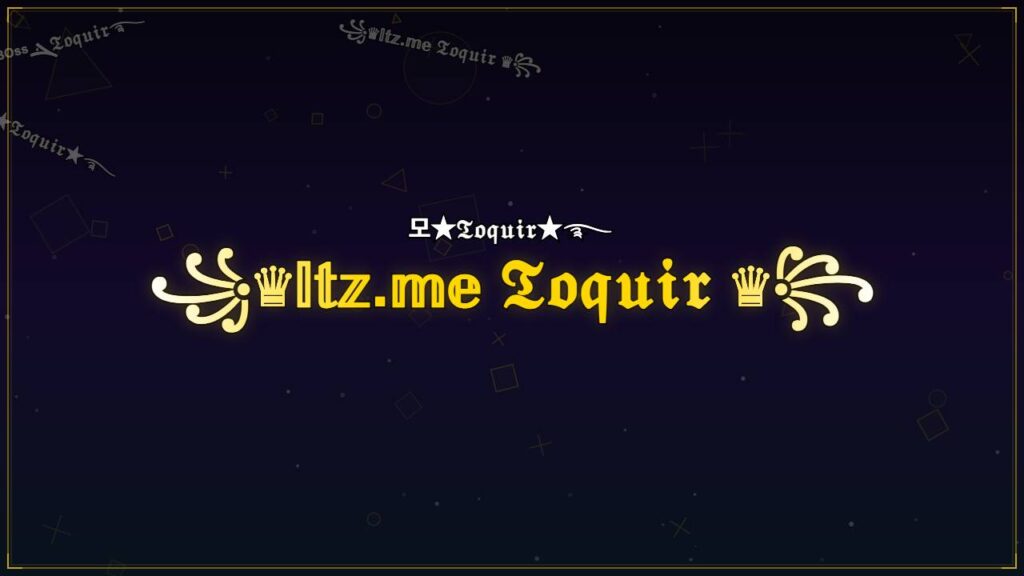 ꧁♛𝕀𝕥𝕫.𝕞𝕖 𝔗𝔬𝔮𝔲𝔦𝔯 ♛꧂ – Toquir Stylish Name