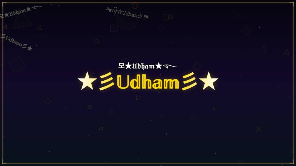 ★彡𝕌𝕕𝕙𝕒𝕞彡★ – Udham Stylish Name