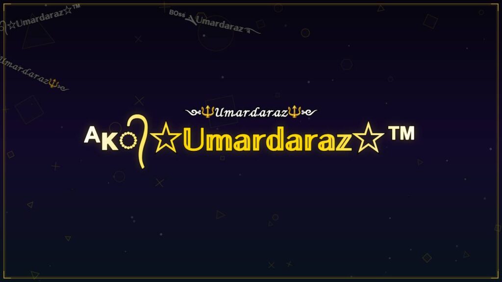 ᴬᴋ᭄☆𝕌𝕞𝕒𝕣𝕕𝕒𝕣𝕒𝕫☆™ – Umardaraz Stylish Name