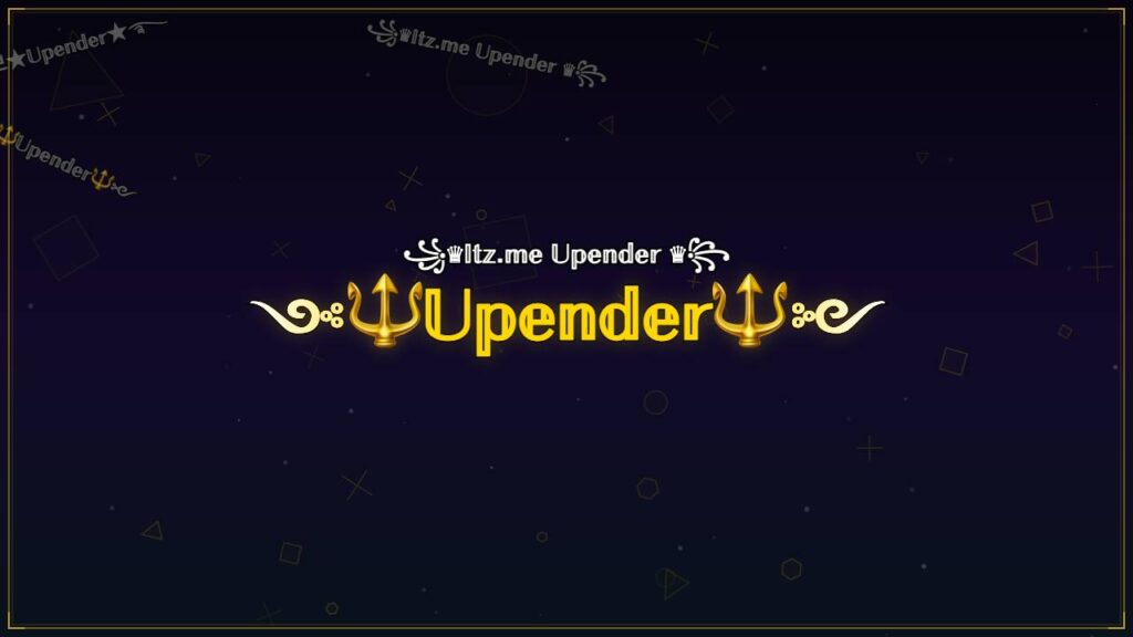 ༺🔱𝕌𝕡𝕖𝕟𝕕𝕖𝕣🔱༻ – Upender Stylish Name
