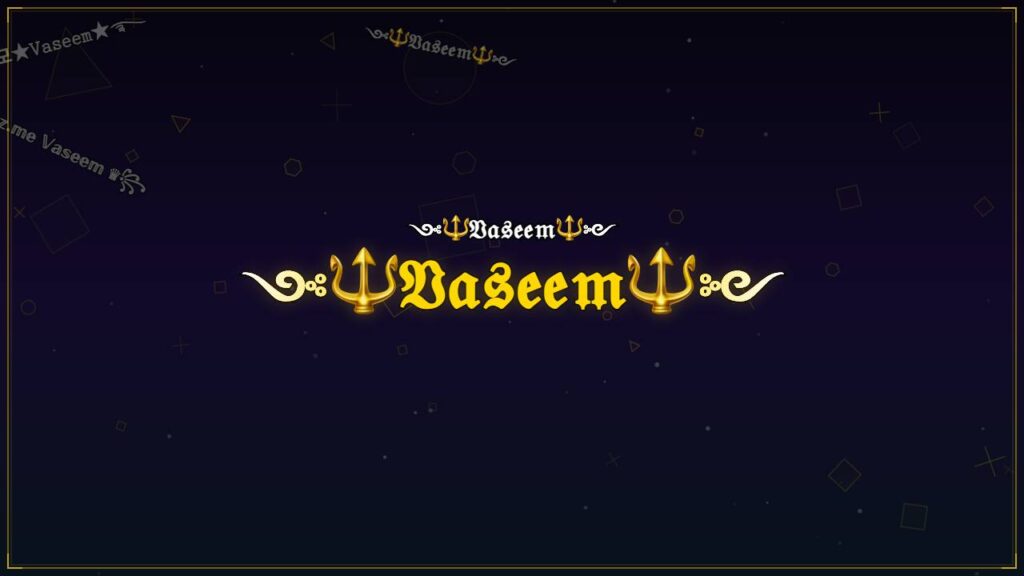 ༺🔱𝔙𝔞𝔰𝔢𝔢𝔪🔱༻ – Vaseem Stylish Name
