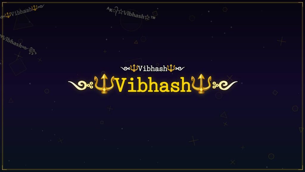 ༺🔱𝚅𝚒𝚋𝚑𝚊𝚜𝚑🔱༻ – Vibhash Stylish Name