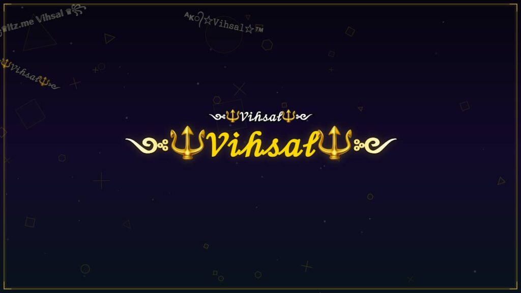 ༺🔱𝒱𝒾𝒽𝓈𝒶𝓁🔱༻ – Vihsal Stylish Name