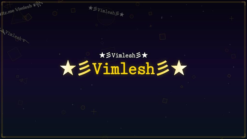 ★彡𝚅𝚒𝚖𝚕𝚎𝚜𝚑彡★ – Vimlesh Stylish Name