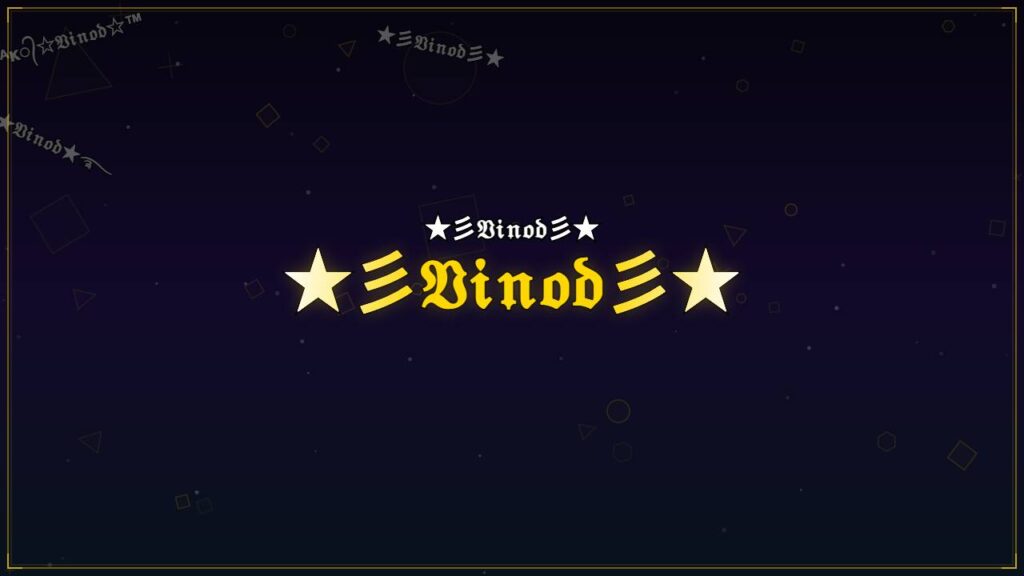 ★彡𝔙𝔦𝔫𝔬𝔡彡★ – Vinod Stylish Name