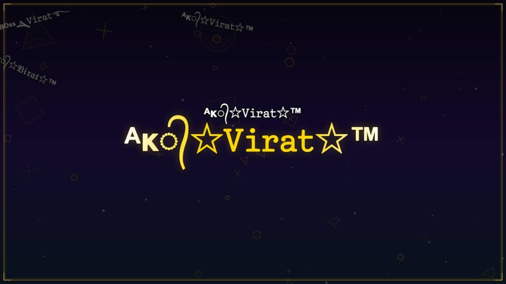 ᴬᴋ᭄☆𝚅𝚒𝚛𝚊𝚝☆™ – Virat Stylish Name