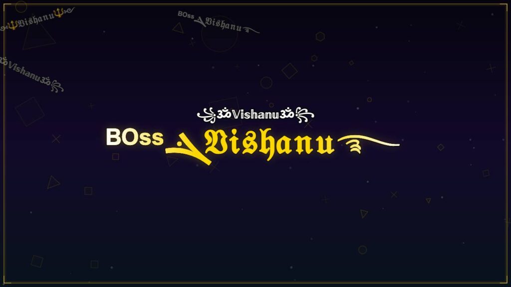 ᴮᴼˢˢܔ𝔙𝔦𝔰𝔥𝔞𝔫𝔲࿐ – Vishanu Stylish Name