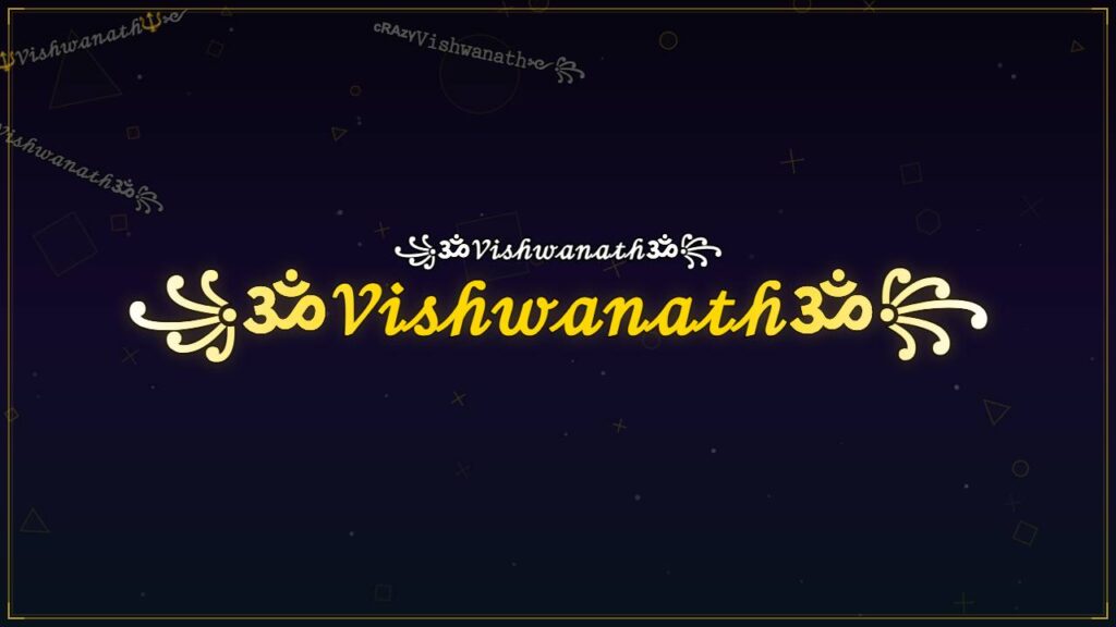 ꧁ॐ𝒱𝒾𝓈𝒽𝓌𝒶𝓃𝒶𝓉𝒽ॐ꧂ – Vishwanath Stylish Name