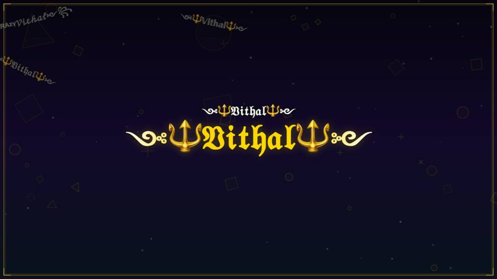 ༺🔱𝔙𝔦𝔱𝔥𝔞𝔩🔱༻ – Vithal Stylish Name