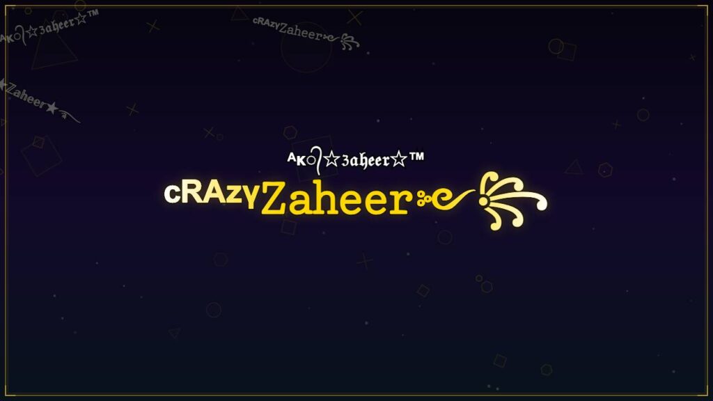 ᶜᴿᴬᶻᵞ𝚉𝚊𝚑𝚎𝚎𝚛༻꧂ – Zaheer Stylish Name