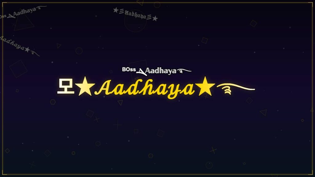 모★𝒜𝒶𝒹𝒽𝒶𝓎𝒶★࿐ – Aadhaya Stylish Name