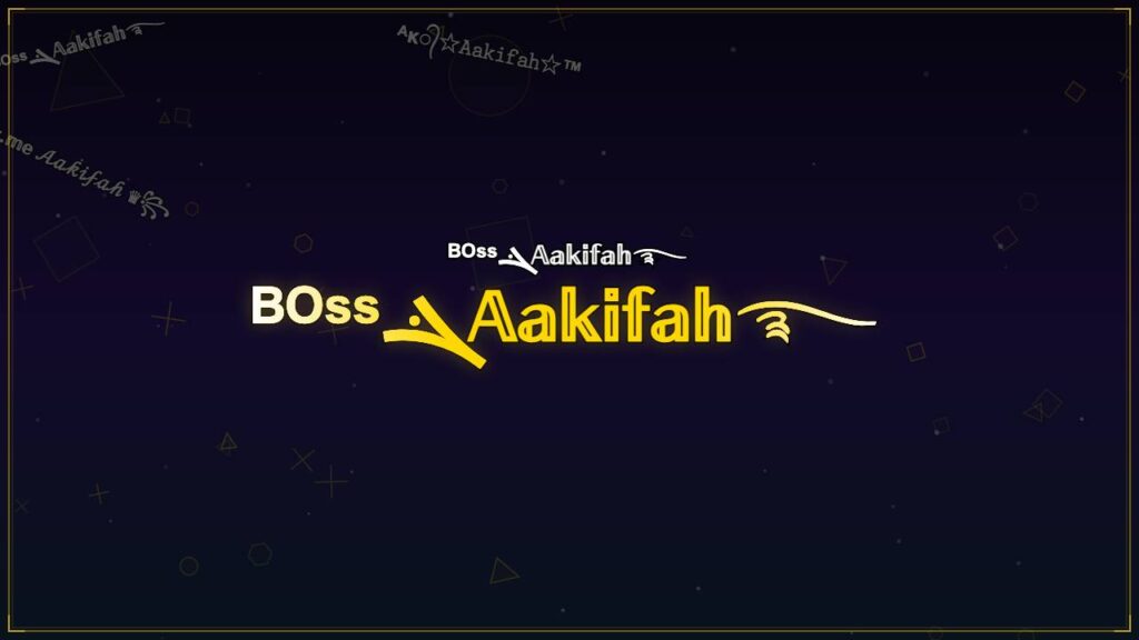 ᴮᴼˢˢܔ𝔸𝕒𝕜𝕚𝕗𝕒𝕙࿐ – Aakifah Stylish Name