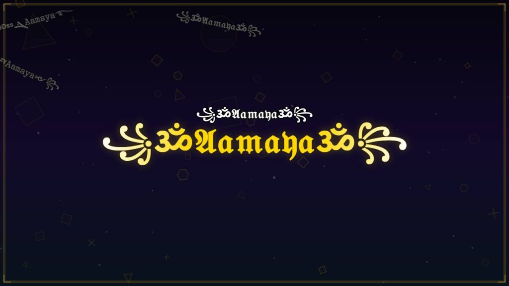 ꧁ॐ𝔄𝔞𝔪𝔞𝔶𝔞ॐ꧂ – Aamaya Stylish Name