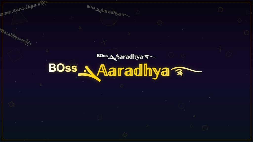 ᴮᴼˢˢܔ𝔸𝕒𝕣𝕒𝕕𝕙𝕪𝕒࿐ – Aaradhya Stylish Name