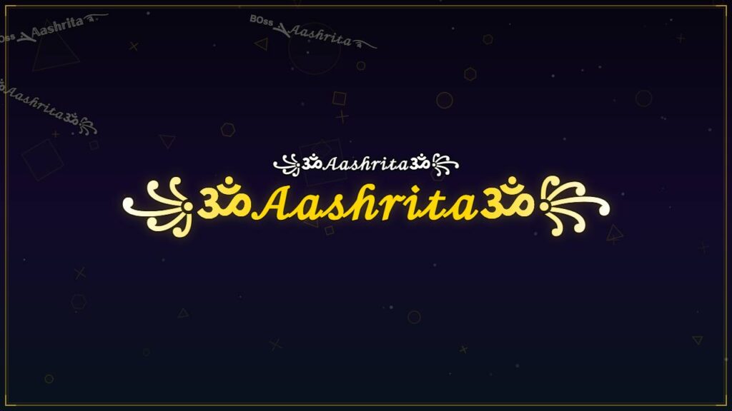꧁ॐ𝒜𝒶𝓈𝒽𝓇𝒾𝓉𝒶ॐ꧂ – Aashrita Stylish Name