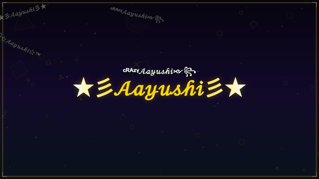 ★彡𝒜𝒶𝓎𝓊𝓈𝒽𝒾彡★ – Aayushi Stylish Name