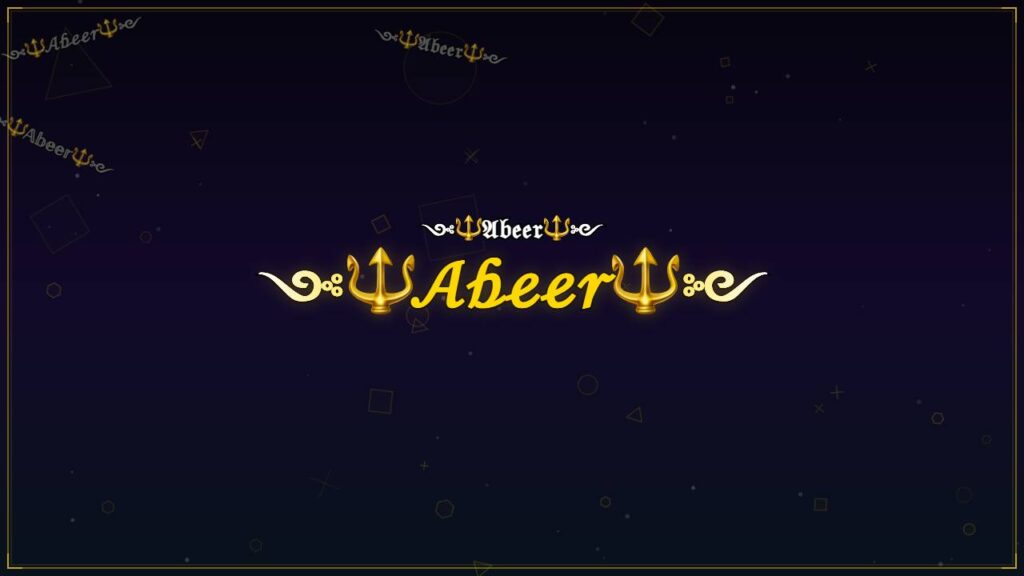 ༺🔱𝒜𝒷ℯℯ𝓇🔱༻ – Abeer Stylish Name