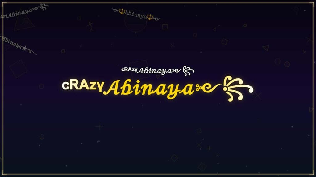 ᶜᴿᴬᶻᵞ𝒜𝒷𝒾𝓃𝒶𝓎𝒶༻꧂ – Abinaya Stylish Name