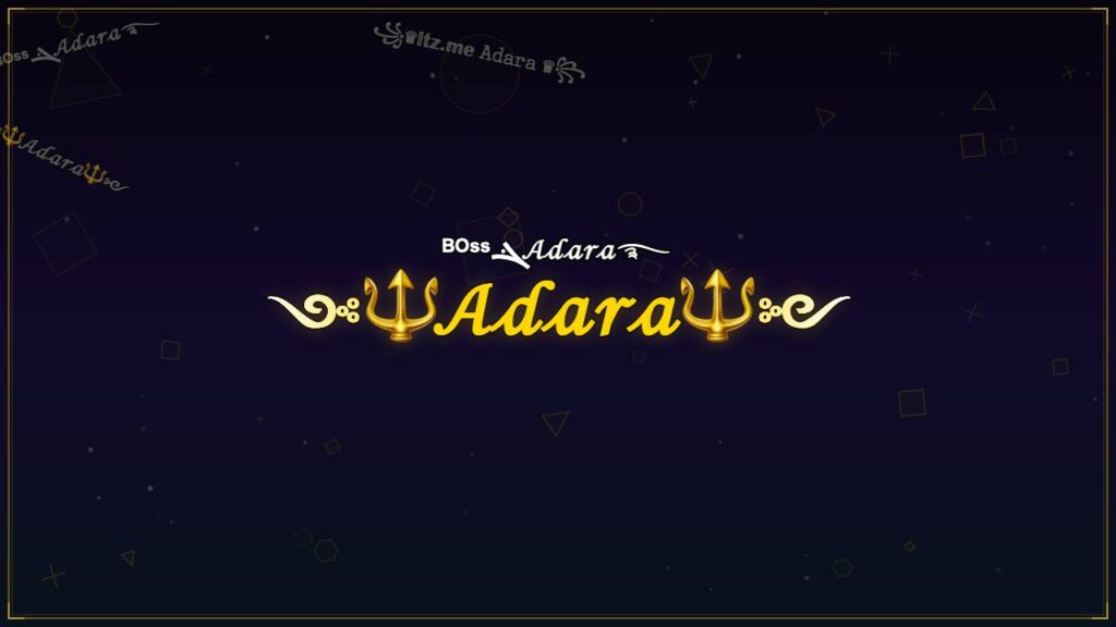 ༺🔱𝒜𝒹𝒶𝓇𝒶🔱༻ – Adara Stylish Name