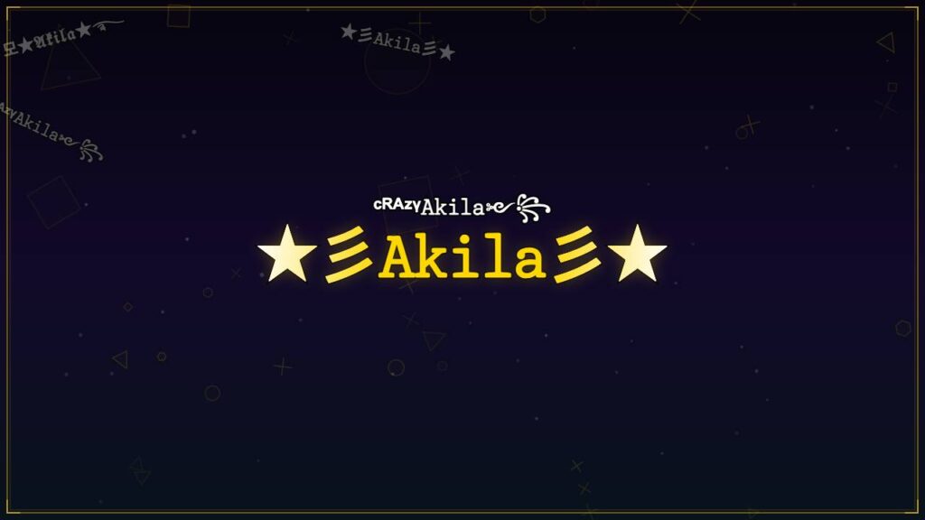 ★彡𝙰𝚔𝚒𝚕𝚊彡★ – Akila Stylish Name