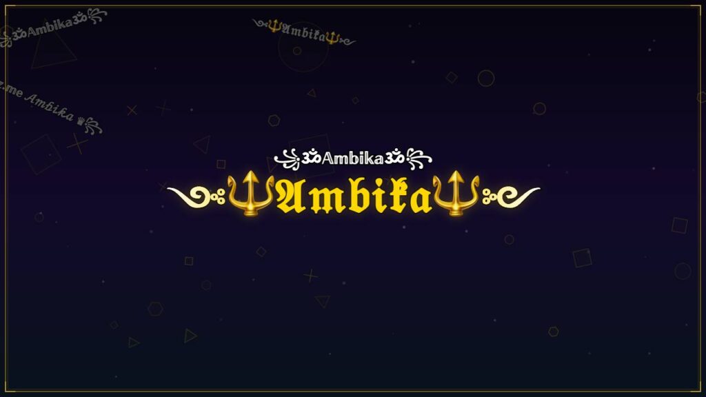 ༺🔱𝔄𝔪𝔟𝔦𝔨𝔞🔱༻ – Ambika Stylish Name