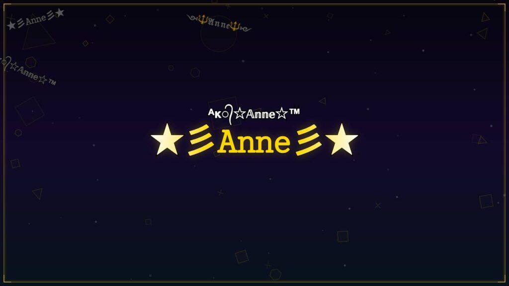 ★彡𝙰𝚗𝚗𝚎彡★ – Anne Stylish Name