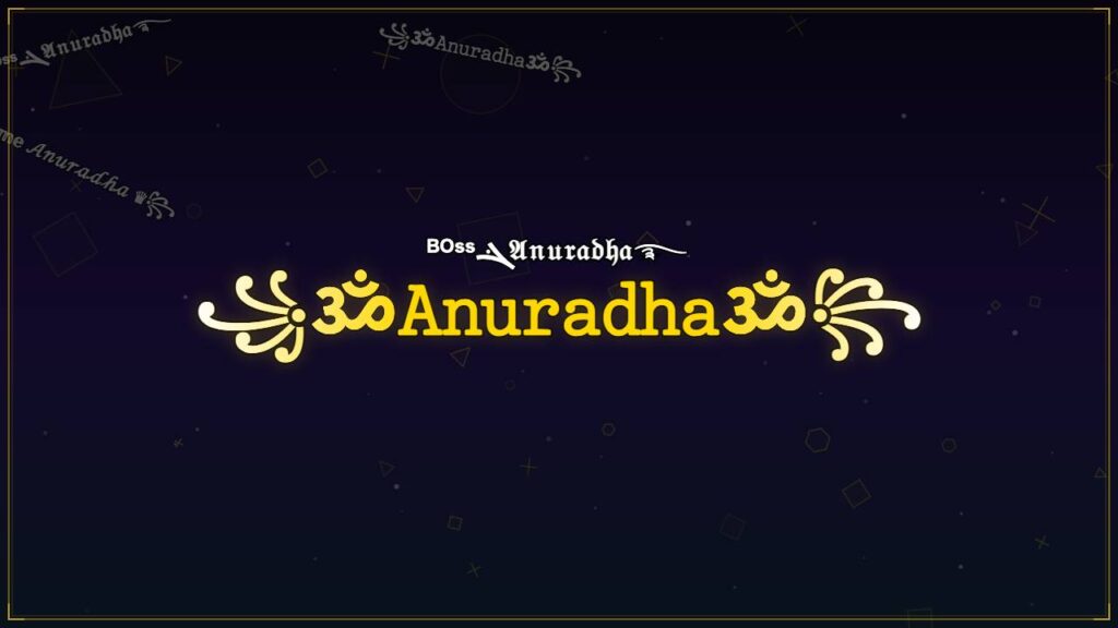 ꧁ॐ𝙰𝚗𝚞𝚛𝚊𝚍𝚑𝚊ॐ꧂ – Anuradha Stylish Name