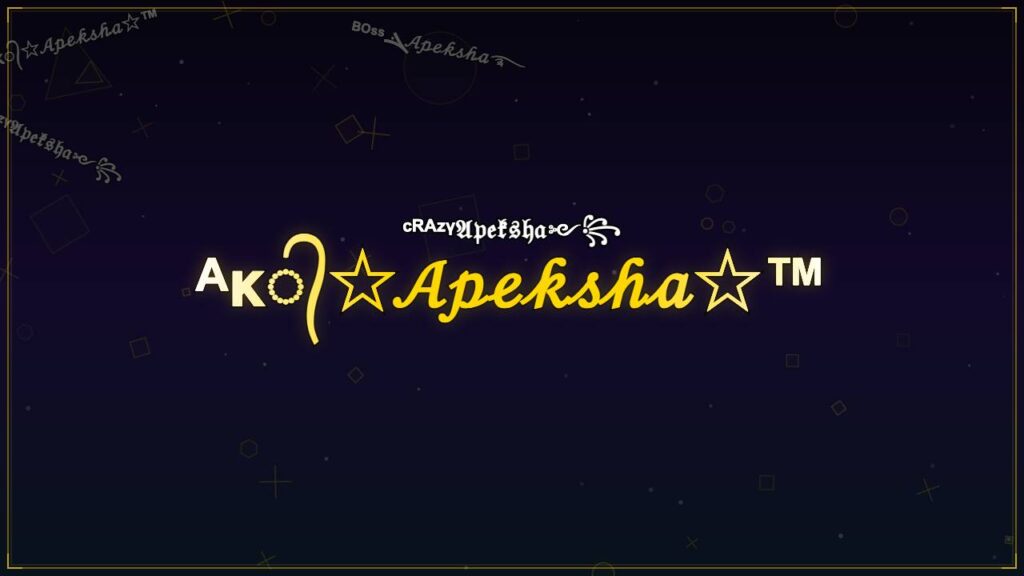 ᴬᴋ᭄☆𝒜𝓅ℯ𝓀𝓈𝒽𝒶☆™ – Apeksha Stylish Name
