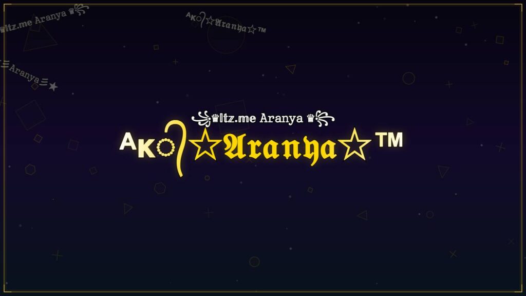 ᴬᴋ᭄☆𝔄𝔯𝔞𝔫𝔶𝔞☆™ – Aranya Stylish Name