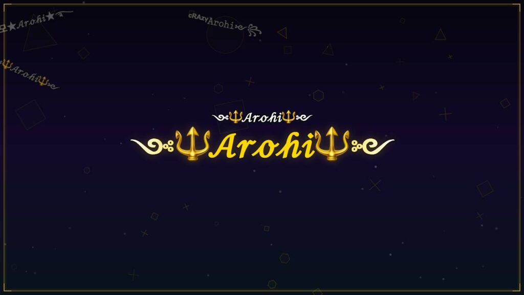 ༺🔱𝒜𝓇ℴ𝒽𝒾🔱༻ – Arohi Stylish Name
