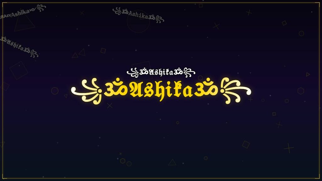 ꧁ॐ𝔄𝔰𝔥𝔦𝔨𝔞ॐ꧂ – Ashika Stylish Name