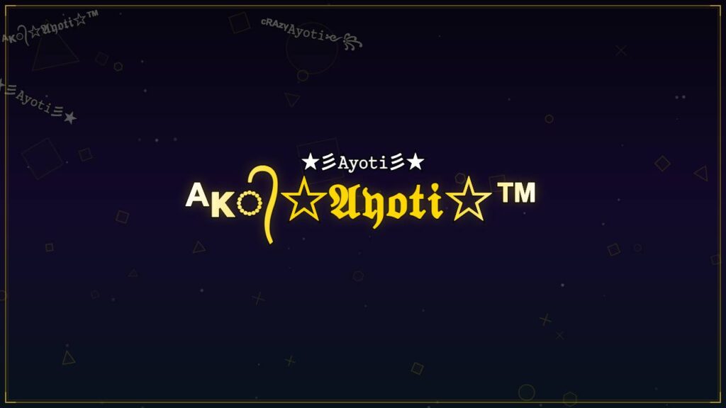ᴬᴋ᭄☆𝔄𝔶𝔬𝔱𝔦☆™ – Ayoti Stylish Name
