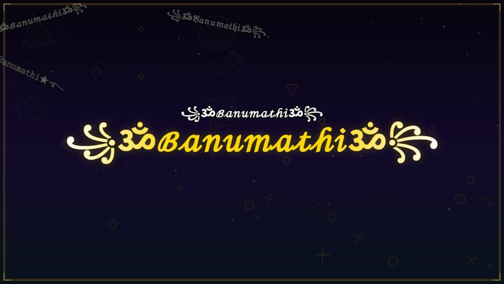 ꧁ॐℬ𝒶𝓃𝓊𝓂𝒶𝓉𝒽𝒾ॐ꧂ – Banumathi Stylish Name