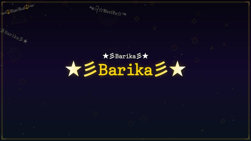 ★彡𝙱𝚊𝚛𝚒𝚔𝚊彡★ – Barika Stylish Name