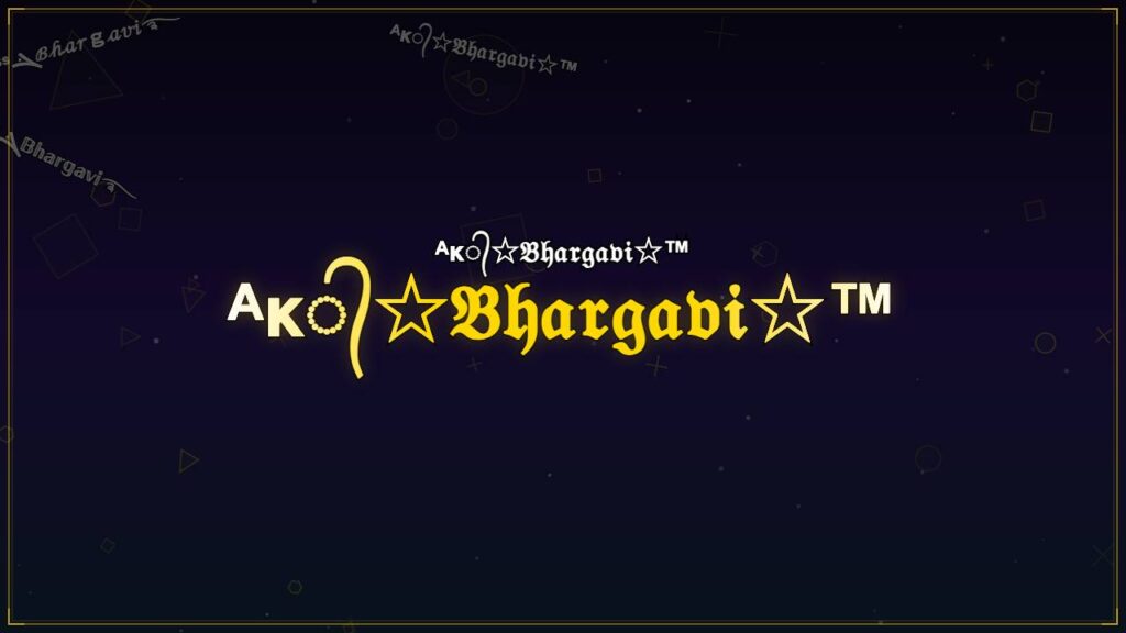 ᴬᴋ᭄☆𝔅𝔥𝔞𝔯𝔤𝔞𝔳𝔦☆™ – Bhargavi Stylish Name