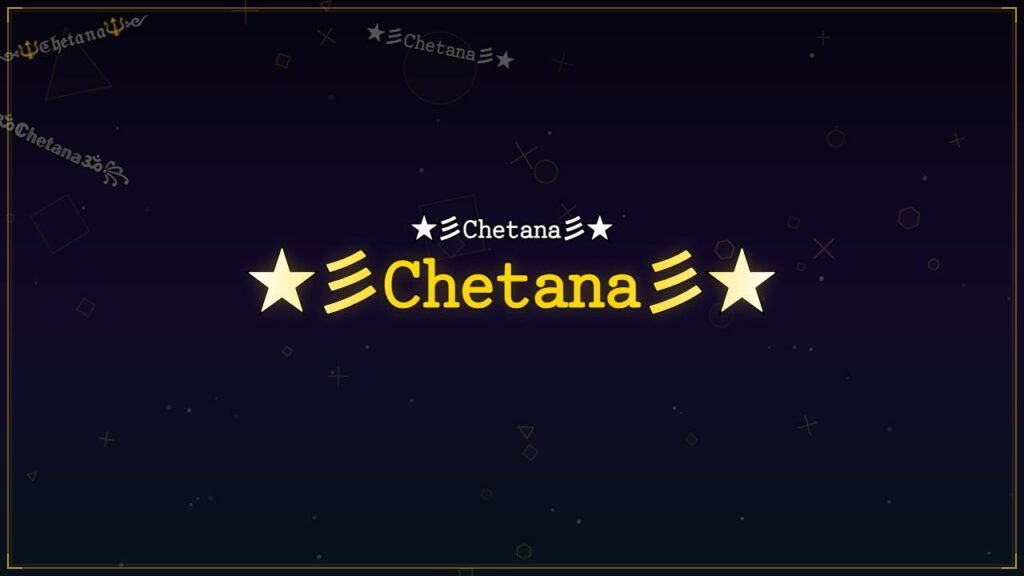 ★彡𝙲𝚑𝚎𝚝𝚊𝚗𝚊彡★ – Chetana Stylish Name