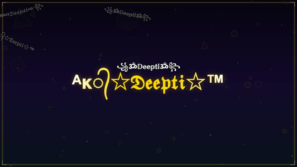 ᴬᴋ᭄☆𝔇𝔢𝔢𝔭𝔱𝔦☆™ – Deepti Stylish Name